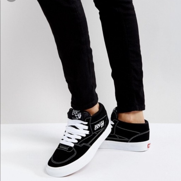 NWT VANS HALF CAB Black Men’s sneakers AUTHENTIC - Picture 4 of 8